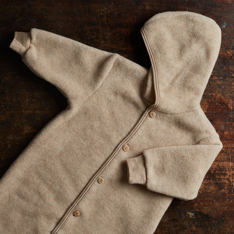 Pipit Baby & Kids Suit - Merino Wool Fleece - Sandstorm