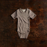 Acuta Baby Body - Cotton Pointelle - Timber