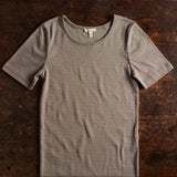 Smew Women's Top - Cotton Pointelle - Timber