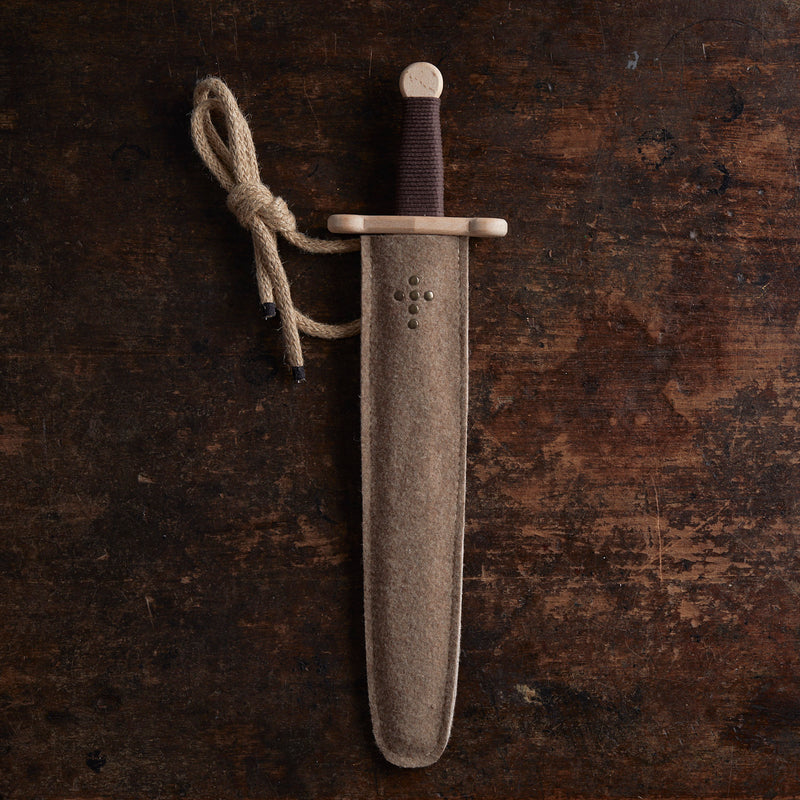 Wooden Sword & Felt Sheath