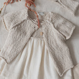 Baby & Kids Cotton/Linen Martina Cardigan - Natural