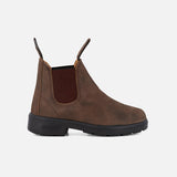 Kids Leather Classic Chelsea Boots - Rustic Brown