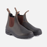 Adults Leather Classic Chelsea Boots - Stout Brown