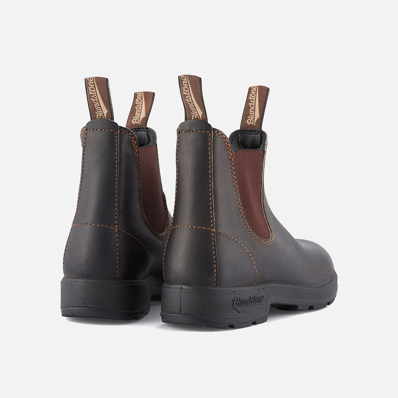 Adults Leather Classic Chelsea Boots - Stout Brown