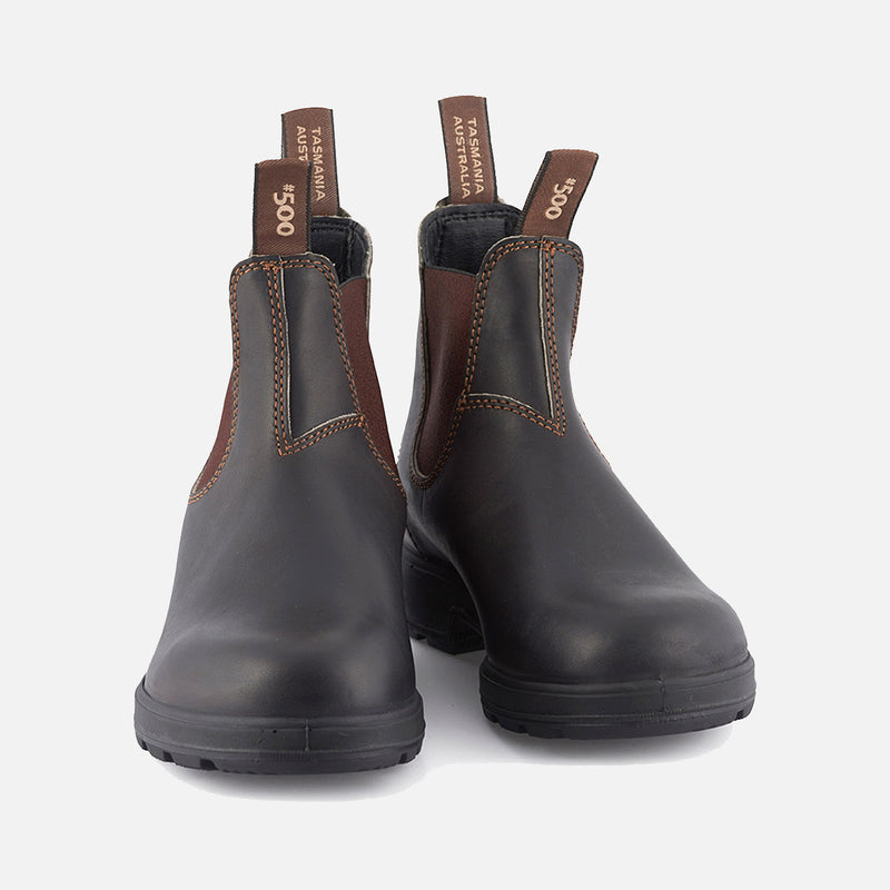 Adults Leather Classic Chelsea Boots - Stout Brown