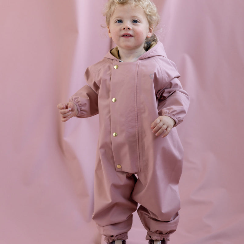 Waterproof Onesie - Crabapple