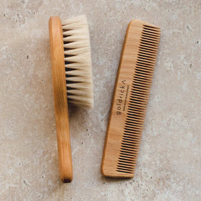 Wooden Baby Brush Set - Brush & Comb