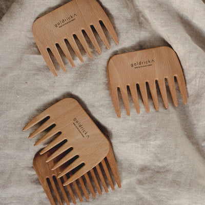 Wooden Detangle Hair Comb