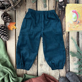 Cotton Corduroy Trousers - Petrol