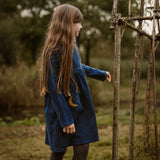 Cotton Corduroy Moon & Star Dress