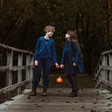 Cotton Corduroy Moon & Star Dress