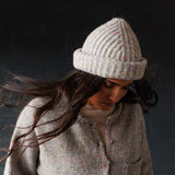 Women's Alpaca/Merino Wool/Cotton Moya Beanie - Puddle
