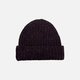 Alpaca/Merino Wool/Cotton Moya Beanie - Fig
