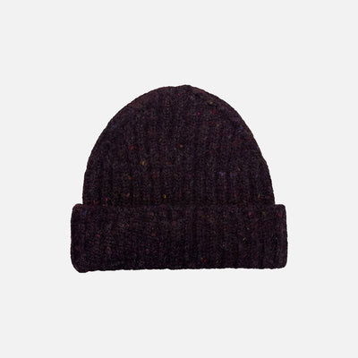 Alpaca/Merino Wool/Cotton Moya Beanie - Fig
