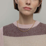 Women's Recycled Cashmere Bice Vest - Rosa Peonia