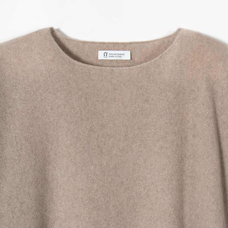 Women's Recycled Cashmere Dorotea Sweater - Beige Sabbia