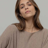 Women's Recycled Cashmere Dorotea Sweater - Beige Sabbia
