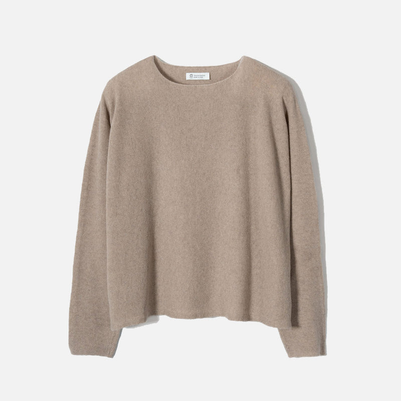 Women's Recycled Cashmere Dorotea Sweater - Beige Sabbia
