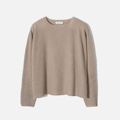 Women's Recycled Cashmere Dorotea Sweater - Beige Sabbia