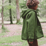 Hawk Jacket - Merino Wool Fleece - Forest