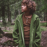 Hawk Jacket - Merino Wool Fleece - Forest