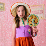 Kids Cotton Block Dress - Pixel Daisy