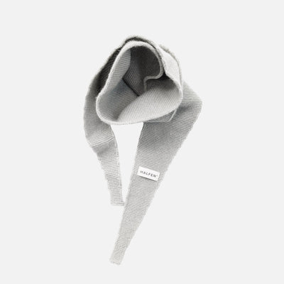 Women's Merino Wool/Cashmere Necktie - Grey