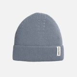 Kids Merino Wool Beanie - Smoky Blue
