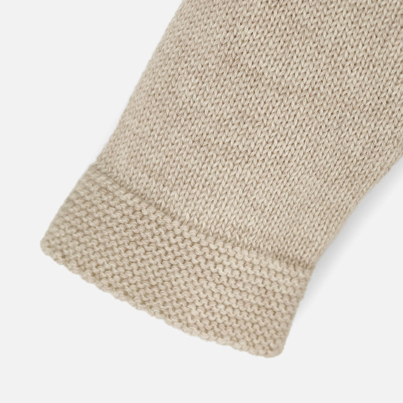 Baby & Kids Merino Wool Reversible Cardigan - Natural