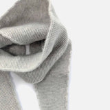 Women's Merino Wool/Cashmere Necktie - Grey