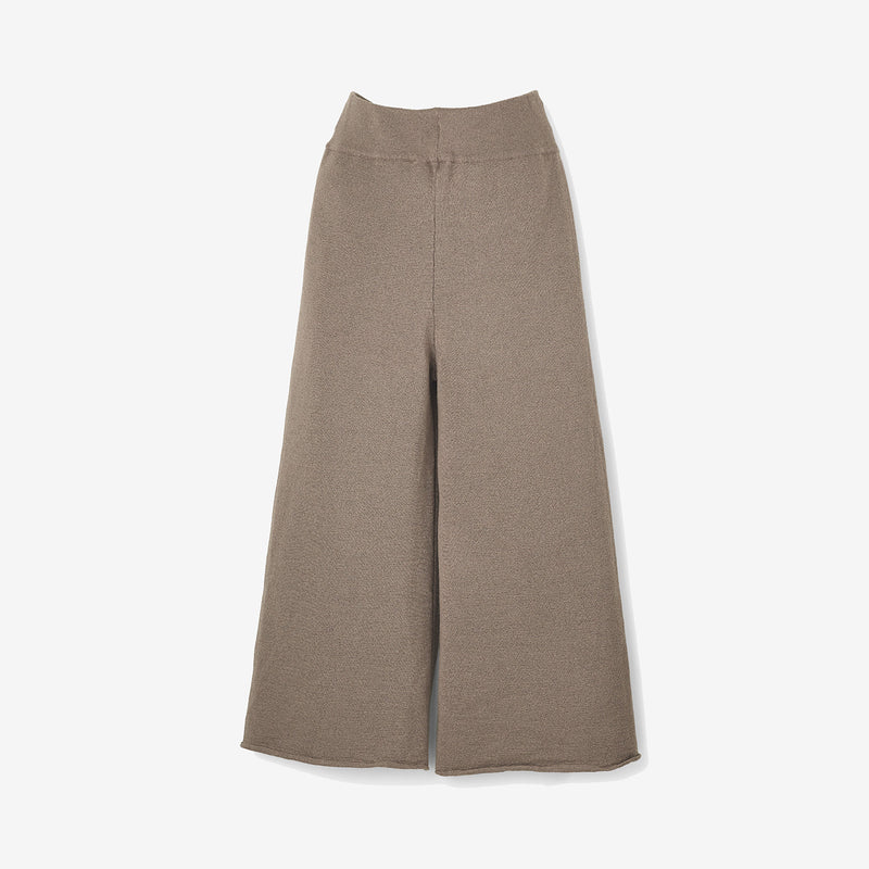 Women's Merino Wool Culottes - Nut