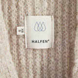 Women's Merino Wool/Alpaca/Silk Tie Vest - Beige