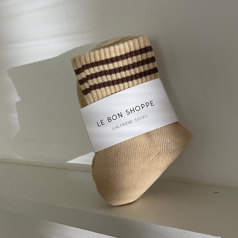 Women's Cotton Girlfriend Socks - Daisy