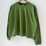 Women's Cotton Naturelle Tee - Collard Green￼