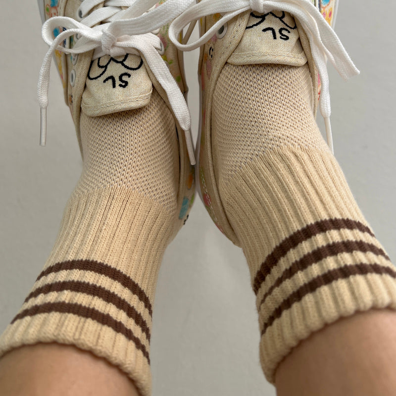 Women's Cotton Girlfriend Socks - Daisy