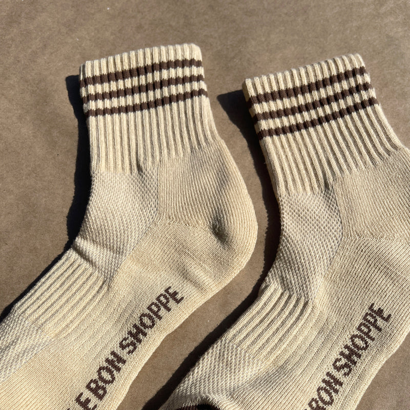 Women's Cotton Girlfriend Socks - Daisy