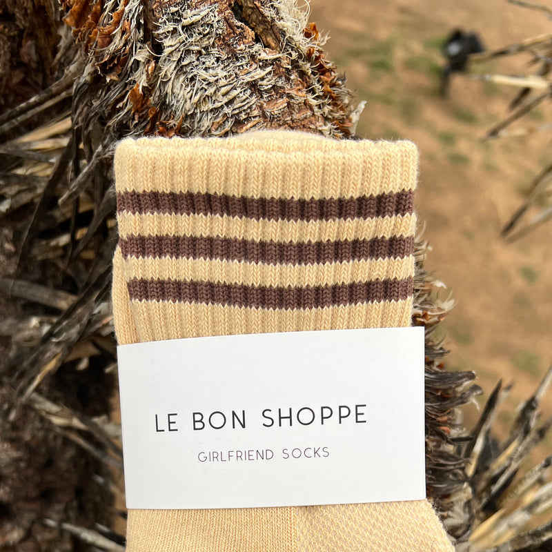 Women's Cotton Girlfriend Socks - Daisy