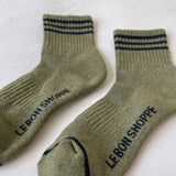 Women's Cotton Girlfriend Socks - Sage