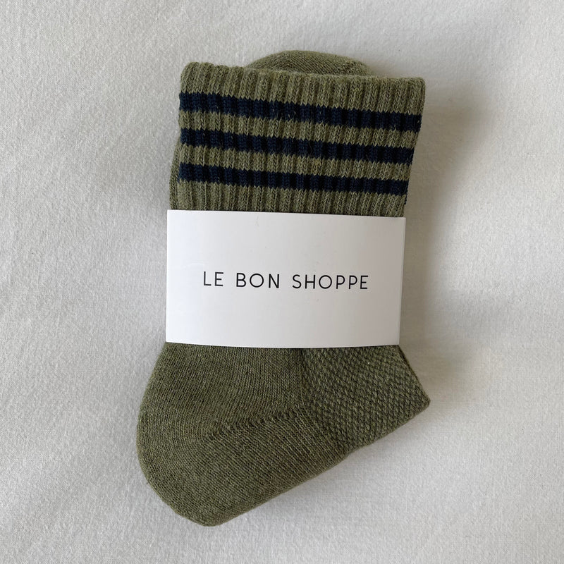 Women's Cotton Girlfriend Socks - Sage