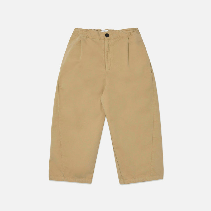 Kids Cotton Twill Barrel Pant - Incense