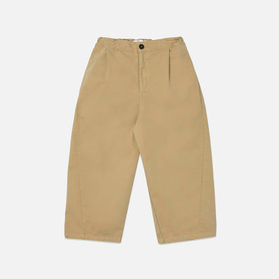 Kids Cotton Twill Barrel Pant - Incense