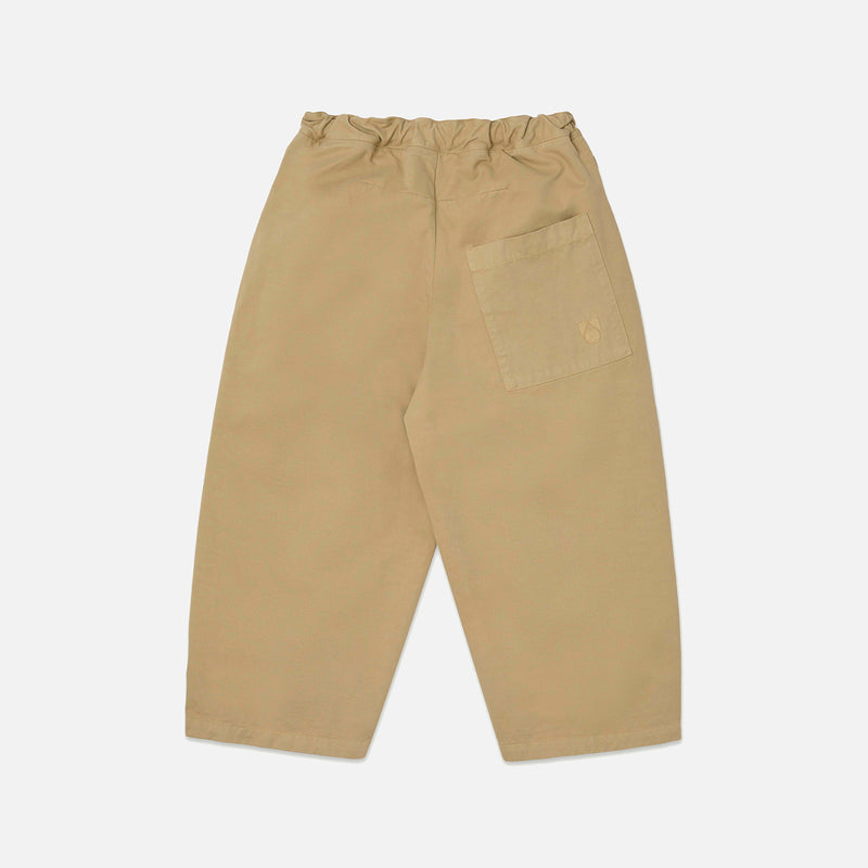 Kids Cotton Twill Barrel Pant - Incense
