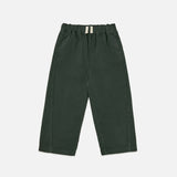 Kids Cotton Relaxed Pant - Scarab