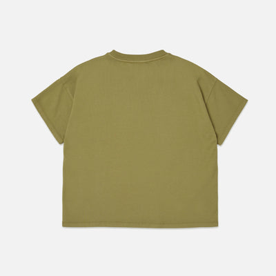 Kids Cotton Oversized Tee - Fir