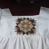 Cotton Patchwork Dress - Marshmallow