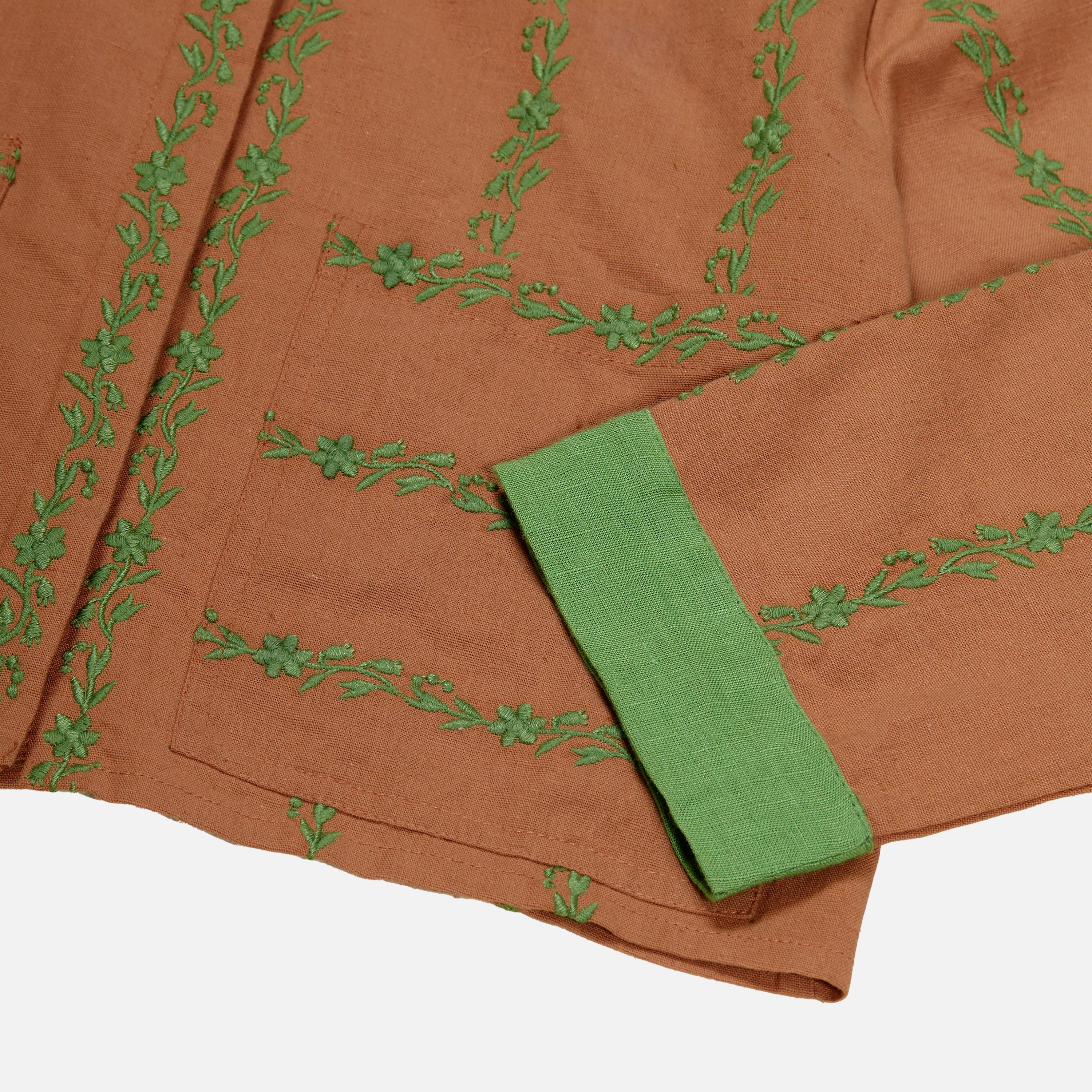【新品】apolina Cotton Logan Shirt 3-5y Kids Cotton Logan Shirt - Chocolate – MamaOwl