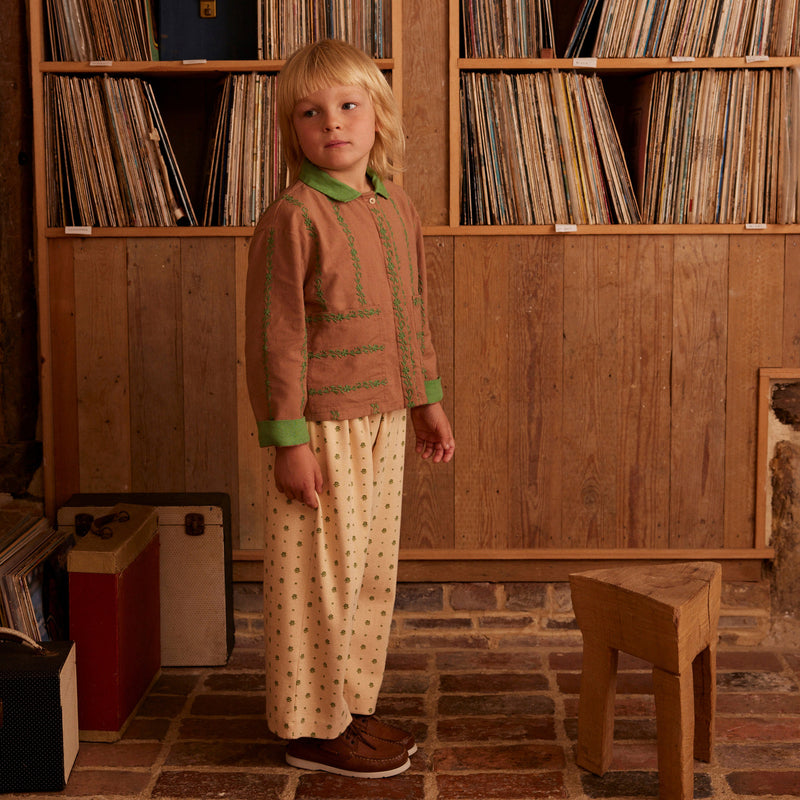 Cotton Logan Shirt - Chocolate