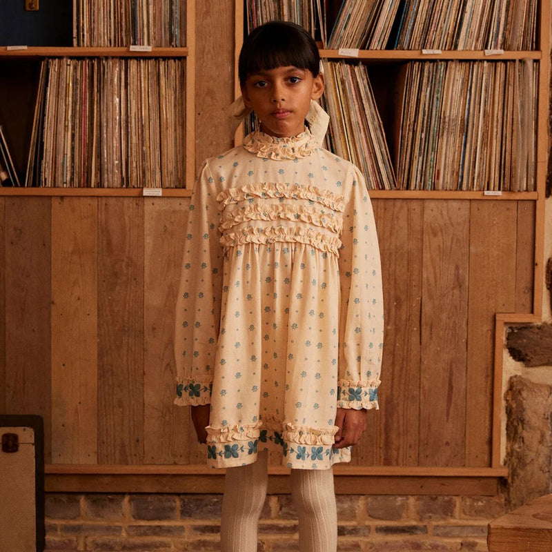 Cotton Pernille Dress - Meadow Calico Cashew