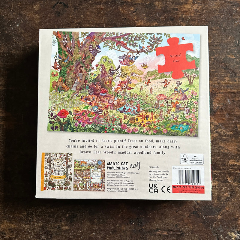 Bear's Picnic Puzzle - 100 Pieces