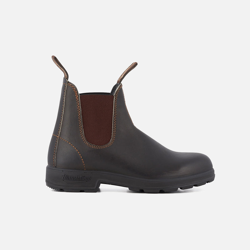 Adults Leather Classic Chelsea Boots - Stout Brown